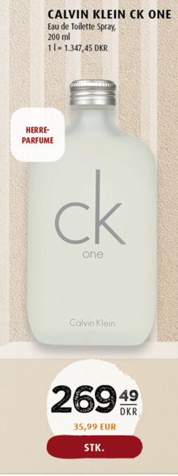 Scandinavian Park Calvin klein ck one erbjuda