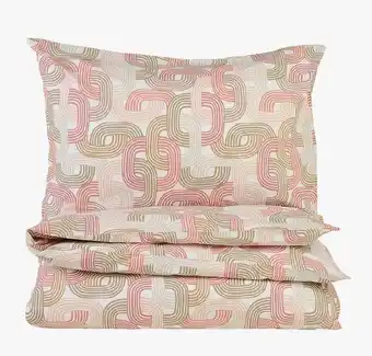 Hemtex Påslakanset i bomull rosa erbjuda