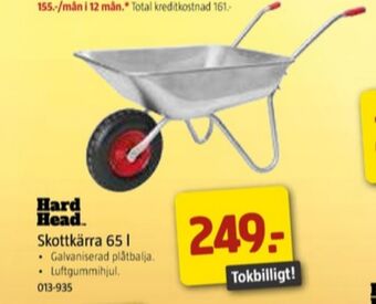 Jula Hard head skottkärra erbjuda
