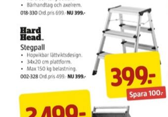 Jula Hard head trappstege erbjuda