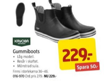 Jula Kayoba gummistövlar erbjuda