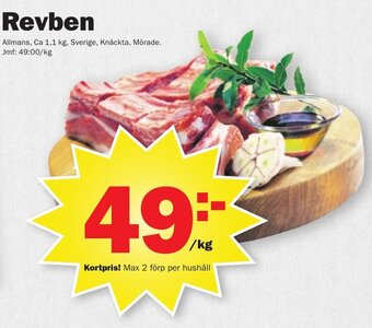 Pekås Revben erbjuda