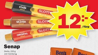 Pekås Senap erbjuda
