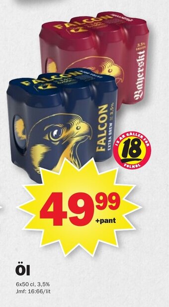 Pekås Öl erbjuda