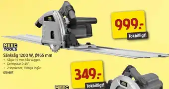 Jula Sänksåg 1200w 165mm erbjuda