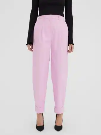 Vero Moda Vmaviaya mid waist barrel byxor erbjuda