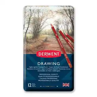 Slöjd-Detaljer Derwent drawing färgpennor, 12 st erbjuda