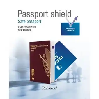 Kjell & Company Rubicson skyddskort för pass erbjuda