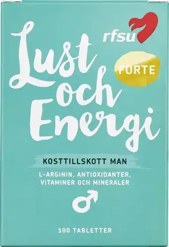 Rfsu lust & energi man 100 st