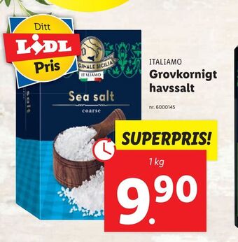 Lidl Grovkornigt. havssalt erbjuda