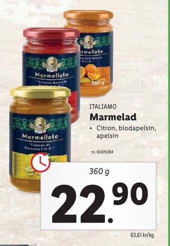 Lidl Marmelad erbjuda
