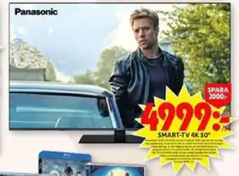 ICA Maxi Smart-tv 4k 50" erbjuda