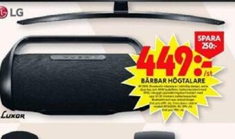 ICA Maxi Bärbar högtalare erbjuda