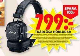 ICA Maxi Trådlösa hörlurar erbjuda