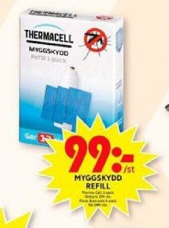 ICA Maxi Myggskydd refill erbjuda