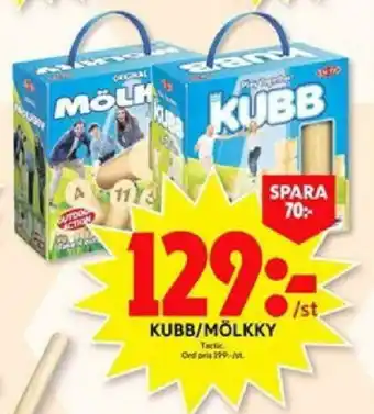 ICA Maxi Kubb/mölkky erbjuda