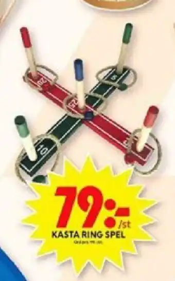 Kasta ring spel