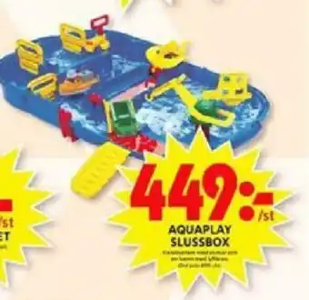 Aquaplay slussbox