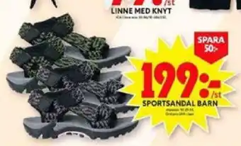 ICA Maxi Sportsandal barn erbjuda
