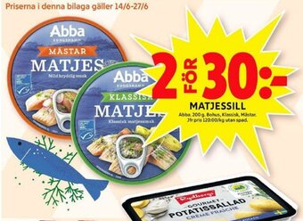 ICA Maxi Matjessill erbjuda