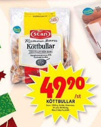 ICA Maxi Köttbullar erbjuda