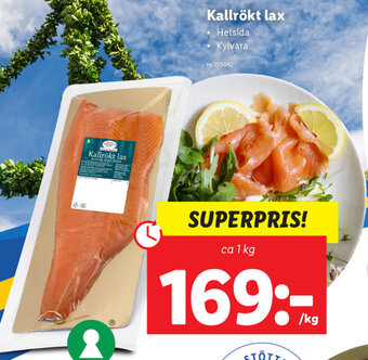 Lidl Kallrökt lax erbjuda