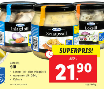 Lidl Sill erbjuda