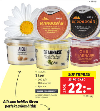 Lidl Såser erbjuda