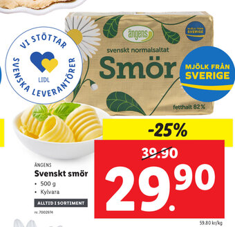 Lidl Svenskt smör erbjuda