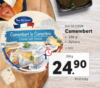 Lidl Camembert erbjuda