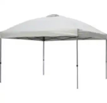 Hornbach Paviljong garden place sue hopfällbar 3,6x3,6 m polyester ljusgrå erbjuda
