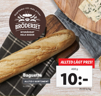 Lidl Baguette erbjuda
