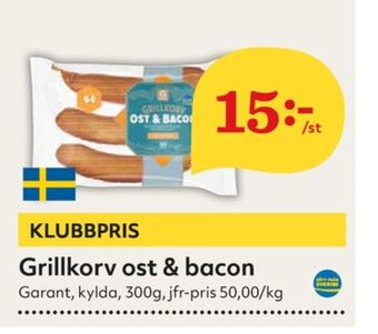 Hemköp Garant grillkorv erbjuda