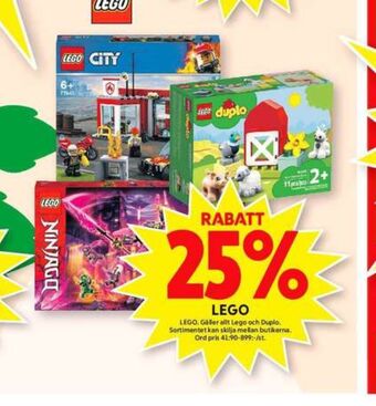 ICA Maxi Lego erbjuda