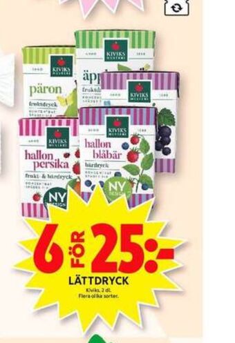 ICA Maxi Kivik lättdryck erbjuda