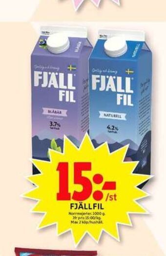 Fjällfil filmjölk