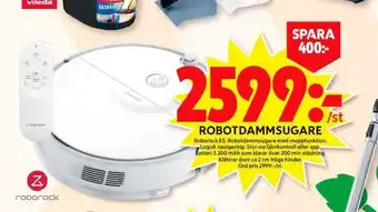 ICA Maxi Roborock robotdammsugare erbjuda
