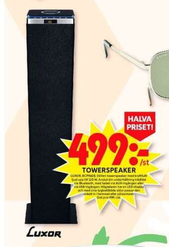ICA Maxi Luxor högtalare erbjuda