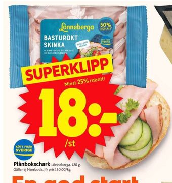 ICA Supermarket Lönneberga skinka erbjuda