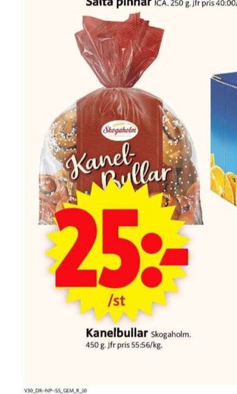 ICA Supermarket Skogaholms bullar erbjuda