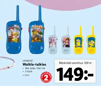 Lidl Walkie-talkies erbjuda