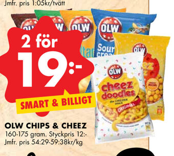 ÖoB Olw chips & cheez erbjuda