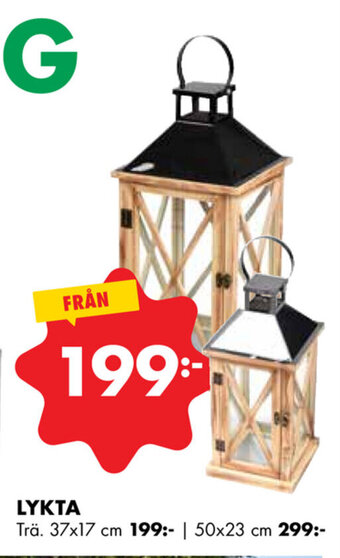 ÖoB Lykta erbjuda