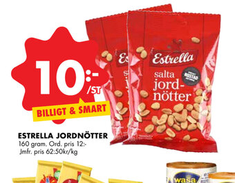 ÖoB Estrella jordnötter erbjuda
