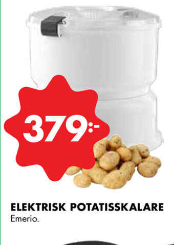 ÖoB Elektrisk potatisskalare erbjuda