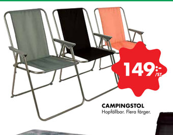 ÖoB Campingstol erbjuda