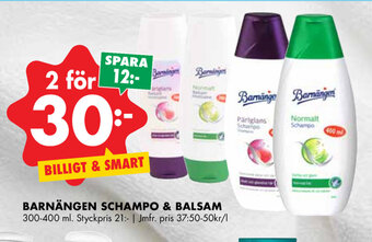 ÖoB Barnängen schampo & balsam erbjuda