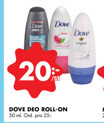 ÖoB Dove deo roll-on erbjuda