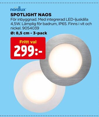 Jem&Fix Spotlight naos erbjuda