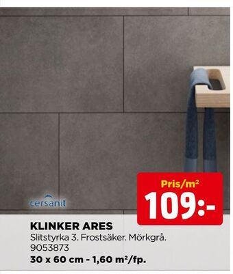 Jem&Fix Klinker ares erbjuda